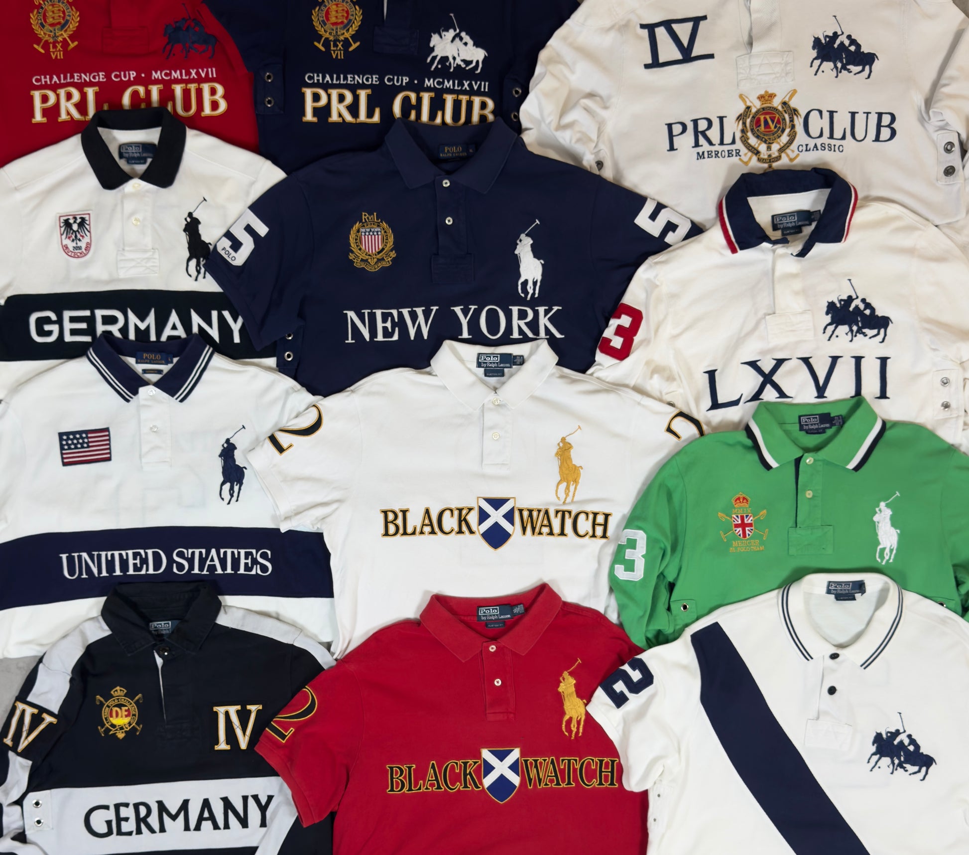 Lote Exclusivo 5 Polos Ralph Lauren Chief Keef – Drop 01