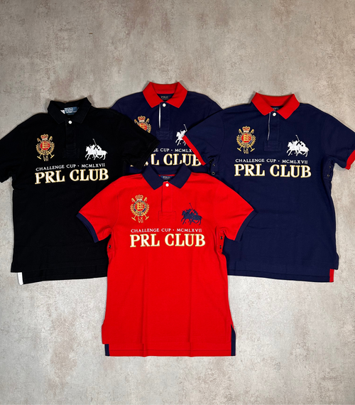 4 Polos Chief Keef PRL CLUB #3 Challenge Cup (1967) 100%Cotton- Drop 003