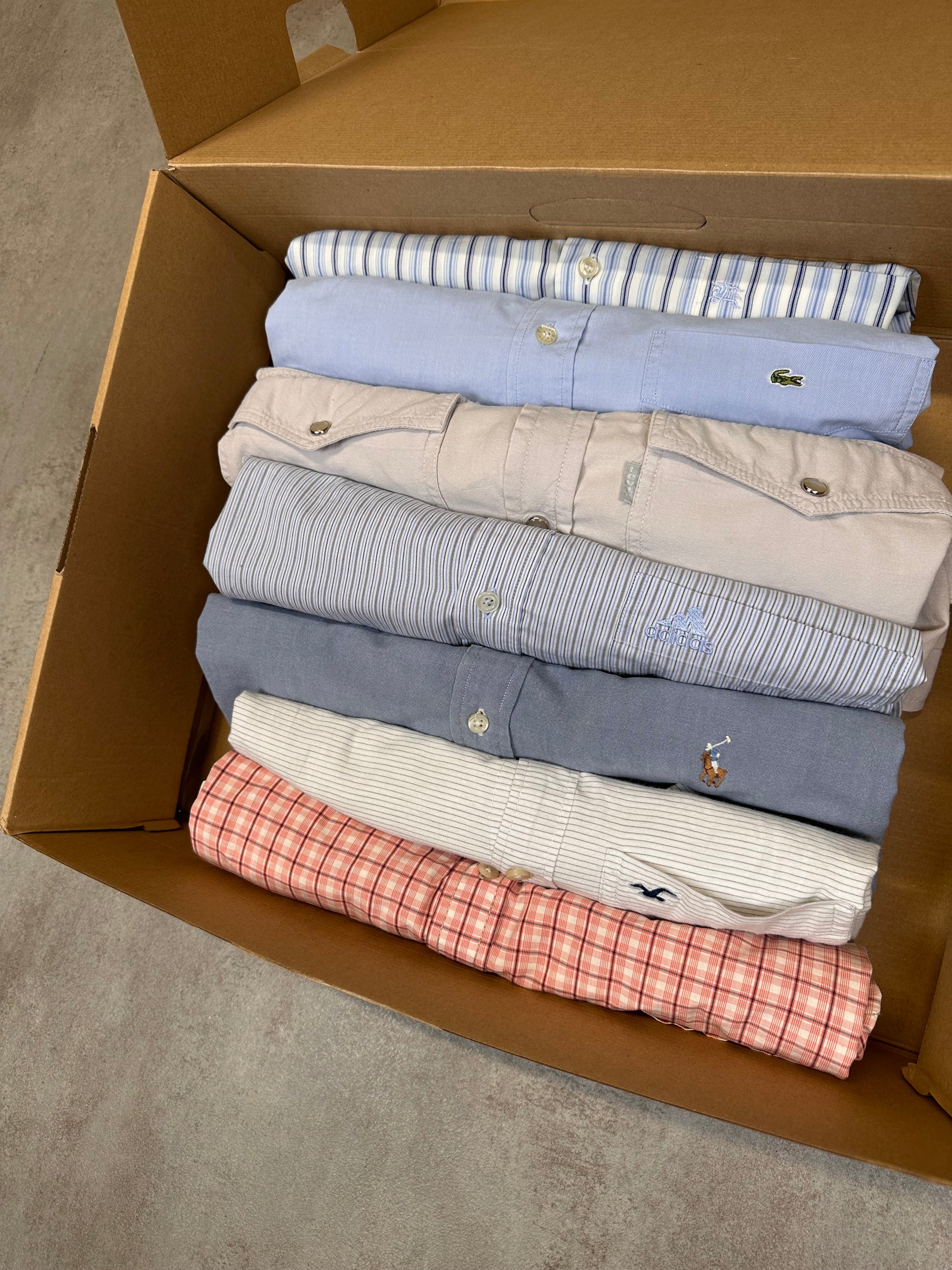 Vintage Surprise Dress Shirts Box - Mixed Brands